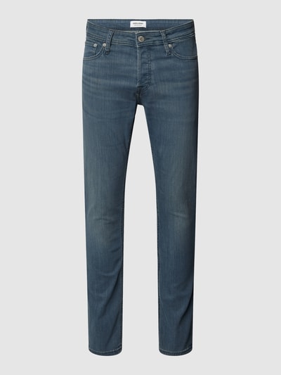 Jack & Jones Slim fit jeans in 5-pocketmodel, model 'GLENN ORIGINAL' Middengrijs - 2