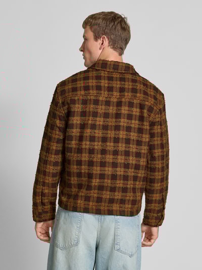 REVIEW Regular fit vrijetijdsoverhemd met ritssluiting Beige - 5