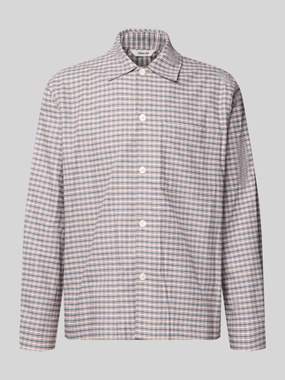 Selected Freizeithemd mit Umlegekragen Offwhite 1