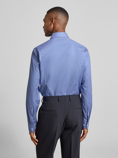 SEIDENSTICKER Slim fit zakelijk overhemd van katoen met kentkraag Wit - 5