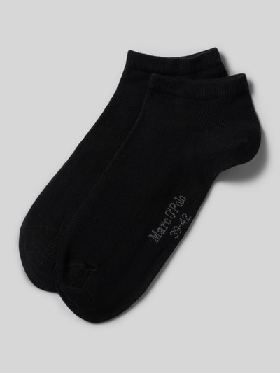 Marc O'Polo Sneakersocken aus Baumwollmix im 2er-Pack Black 1