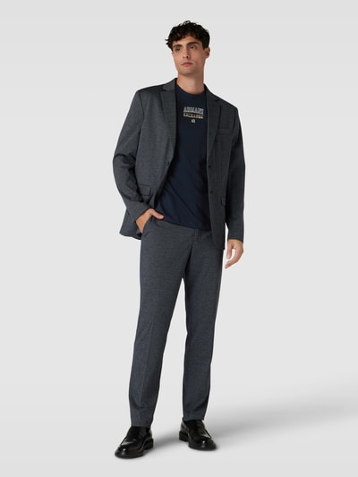 Armani Exchange T-Shirt mit Rundhalsausschnitt und Logo-Print Dunkelblau 1