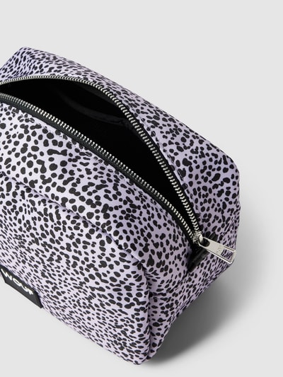 WOUF Kosmetiktasche mit Allover-Muster Modell 'Julia' Lila 3