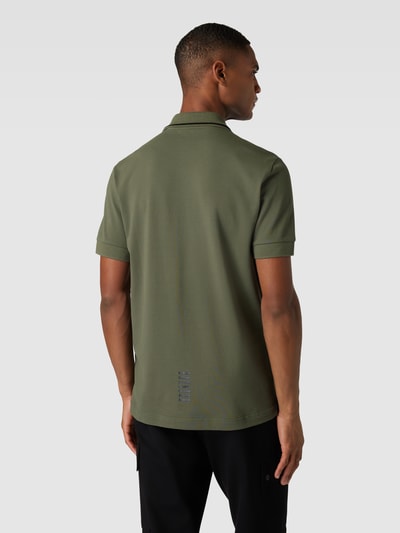 EA7 Emporio Armani Poloshirt mit Label-Print Oliv 5