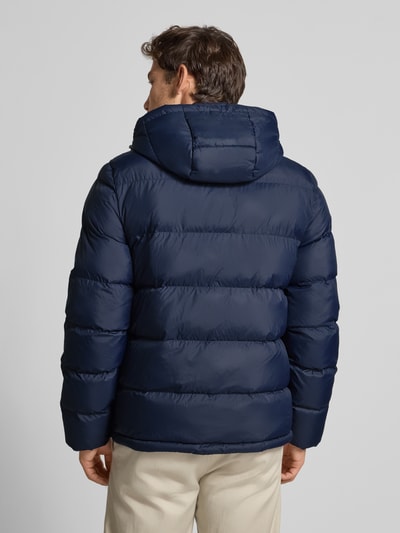 Gant Regular Fit Steppjacke mit Logo-Stitching Modell 'Cloud' Dunkelblau 5