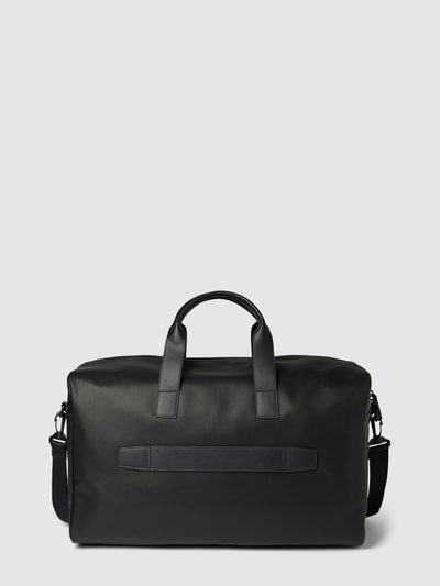 Tommy Hilfiger Torba typu duffle bag z fakturowanym wzorem model ‘PIQUE’ Czarny 4