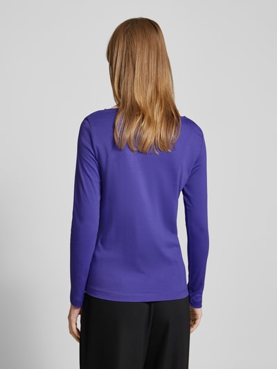 Christian Berg Woman Longsleeve mit U-Boot-Ausschnitt Violett 5