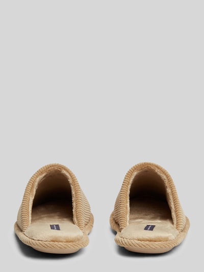 Tommy Hilfiger Hausschuh mit Logo-Detail Camel 5