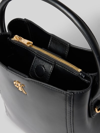 CK Calvin Klein Torba na ramię z aplikacją z logo Czarny 5