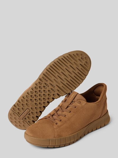 Geox Sneakersy sznurowane model ‘FLEXTRIDE PLUS’ Średniobrązowy 4