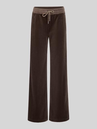 Marc Cain Joggingbroek met trekkoord Donkerbruin - 2