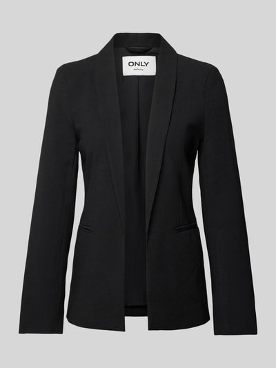 Only Blazer met sjaalkraag, model 'SAFRON' Zwart - 2