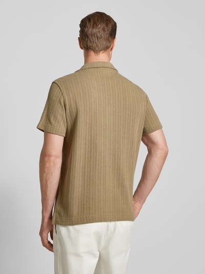 Mango Regular Fit Freizeithemd mit 1/2-Arm Modell 'corbo' Khaki 5