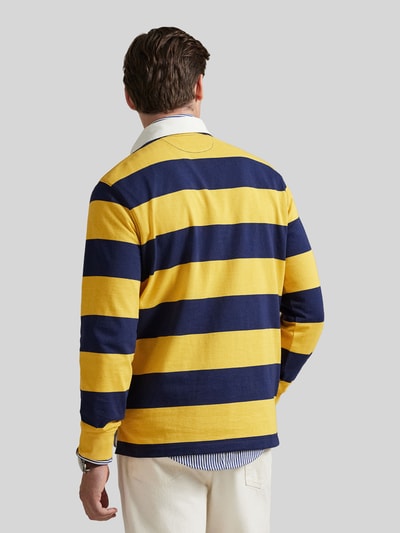 Polo Ralph Lauren Regular Fit Poloshirt aus reiner Baumwolle mit Polo Bear Stitching GELB 5