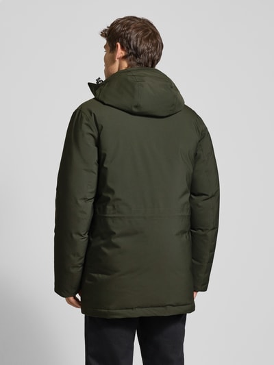 PEAK PERFORMANCE Parka z wpuszczanymi kieszeniami model ‘Ground’ Oliwkowy 5