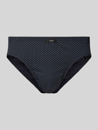 Mey Slip met labeldetail Blauw - 1