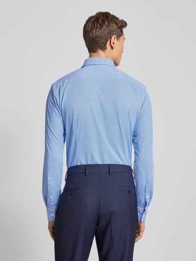 HUGO Slim Fit Business-Hemd mit Kentkragen Modell 'Kenno' Blau 5