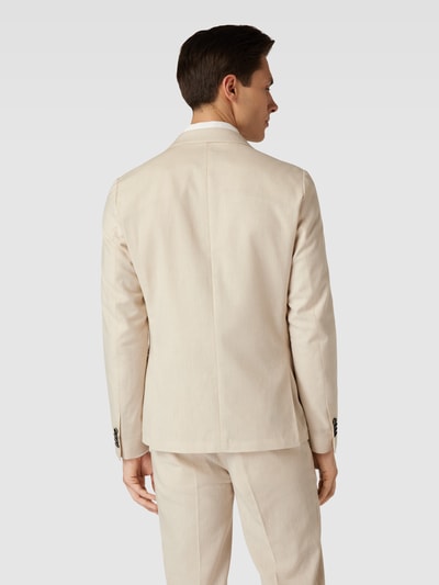 Bruun & Stengade Pak met reverskraag, model 'Prato' Beige - 5