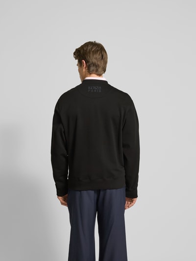 Kenzo Sweatshirt mit Label-Print Black 5
