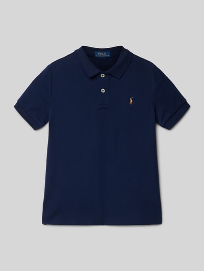 Polo Ralph Lauren Kids Poloshirt mit Logo-Stitching Marine 1