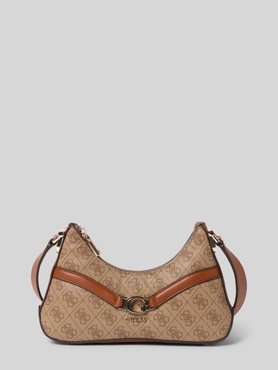 Guess Crossbodytas met labeldetail Lichtbruin - 2