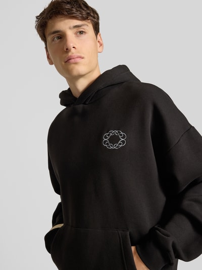 PROHIBITED Hoodie mit Kapuze Black 3