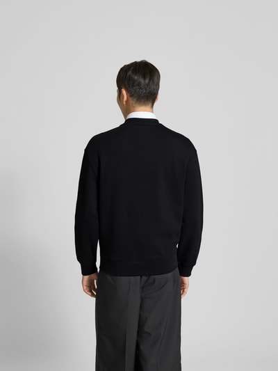 MAISON KITSUNÉ Sweatshirt aus reiner Baumwolle Black 5