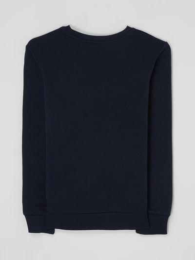 Jack & Jones Sweatshirt van katoenmix, model 'Luca' Marineblauw - 3