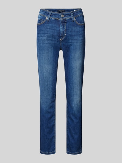 Cambio Slim fit jeans met verkort model, model 'PIPER' Donkerblauw - 2