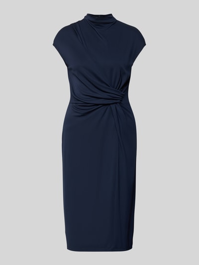 Lauren Ralph Lauren Nauwsluitende businessjurk met mock neck model 'BERTUNO' Marineblauw - 2