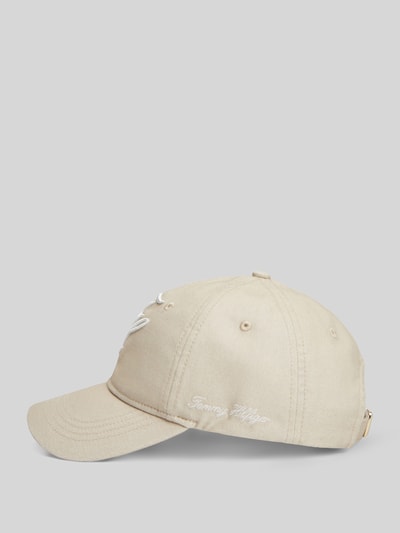 Tommy Hilfiger Czapka z daszkiem z wyhaftowanym logo Beżowy 3
