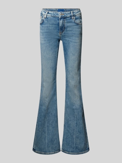 HUGO Blue Bootcut Jeans aus Baumwoll-Mix im 5-Pocket-Design Jeansblau 1