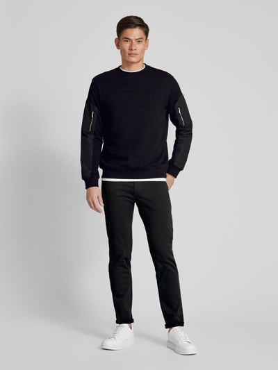 Karl Lagerfeld Sweatshirt met ritszakken Zwart - 1