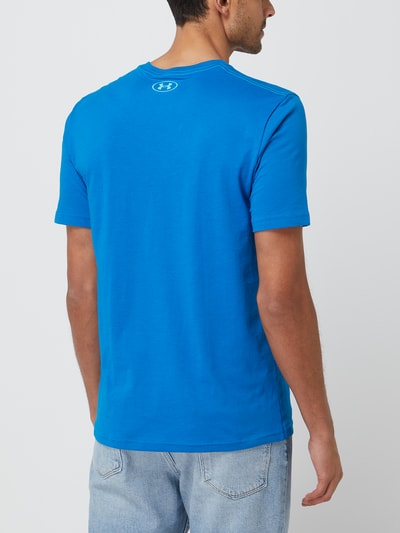 Under Armour Loose Fit T-Shirt mit Logo  Petrol Melange 5