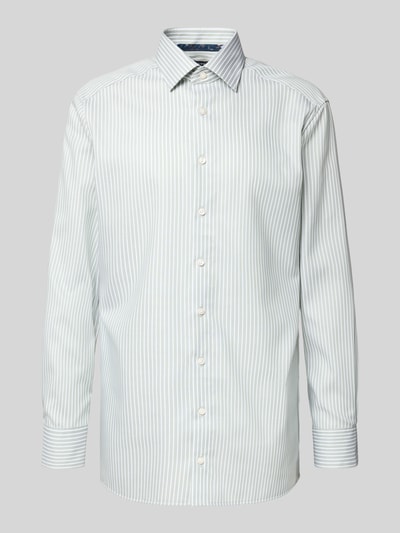 OLYMP Regular Fit Business-Hemd mit Kentkragen Gruen 2