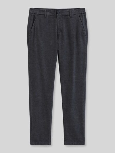 Marc O'Polo Mid Waist Hose mit Bundfalte Modell 'Stig' Mittelgrau 2