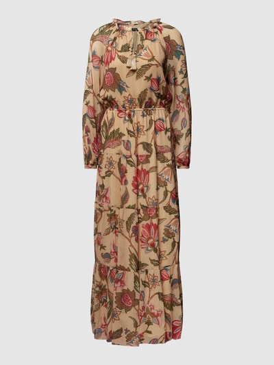 Lauren Ralph Lauren Maxi-jurk met all-over bloemenprint, model 'DEIRLEE' Ecru - 2