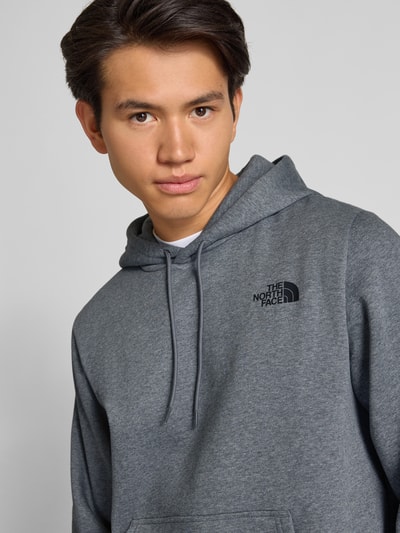 The North Face Hoodie met labelprint Middengrijs gemêleerd - 3