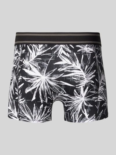 Jack & Jones Trunks mit elastischem Label-Bund Modell 'RICHARD' im 3er-Pack Black 3