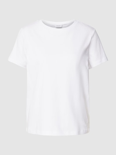 comma Casual Identity T-Shirt mit Rundhalsausschnitt Weiss 2