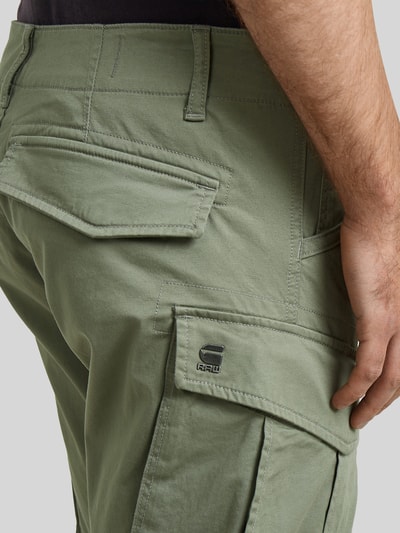 G-Star RAW Cargo Fit Hose aus Baumwoll-Mix  Oliv 3
