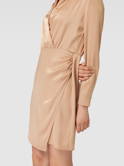 Marc Cain Knielanges Kleid mit Umlegekragen Camel 3