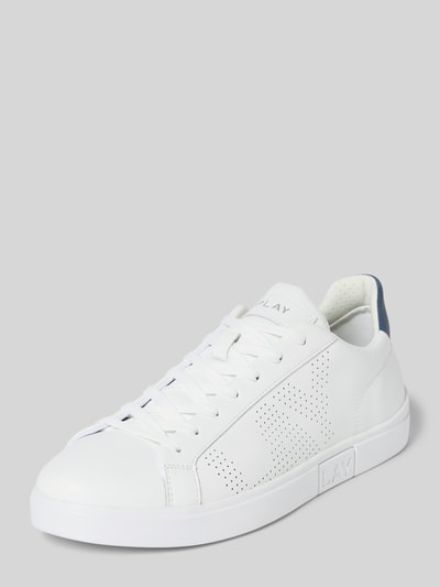 Replay Leren sneakers met label in reliëf, model 'POLYS STUDIO' Wit - 1