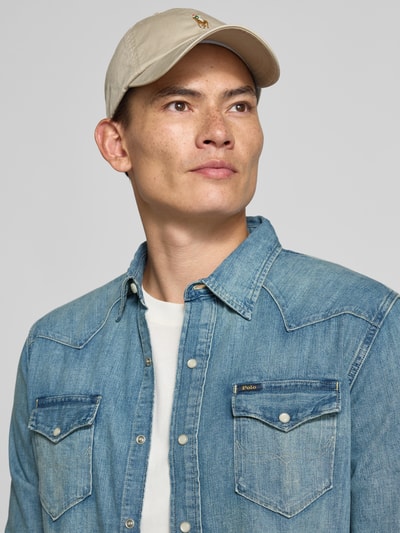 Polo Ralph Lauren Regular Fit Jeanshemd mit Kentkragen Modell 'Icon' Blau 3