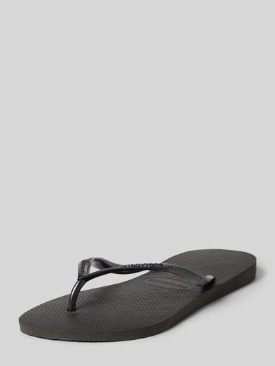 Havaianas Flip Flops mit Logo-Detail Black 1