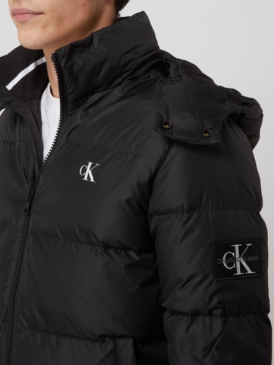 Calvin Klein Jeans Daunenjacke mit abnehmbarer Kapuze Black 3