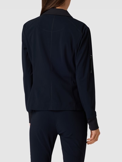 Marc Cain Blazer met geribde mouwboorden. Donkerblauw - 5