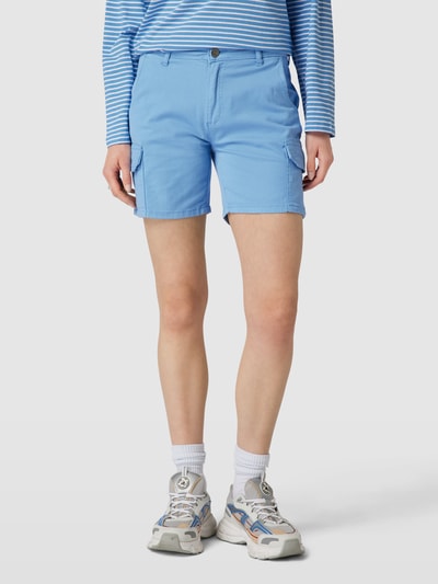 URBAN CLASSICS Cargoshorts mit Cargotaschen Modell 'Ladies' Blau 4