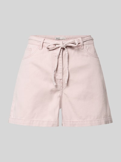 ONLY Regular Fit Jeansshorts aus reiner Baumwolle Modell 'NAOMI' Hellrosa 2