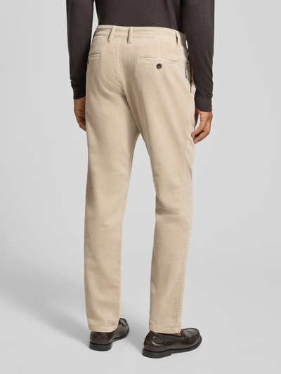 Christian Berg Men Straight Fit Stoffhose aus Baumwoll-Mix Sand 5